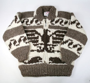Traditional Cowichan sweater